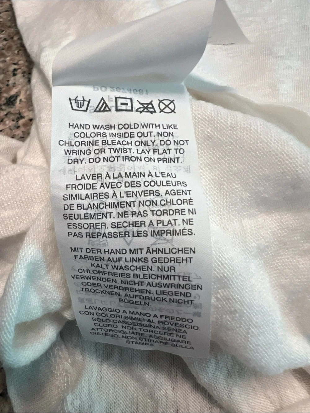 J. Crew White Short-Sleeve 100% Linen Tee with Black Dog Outline